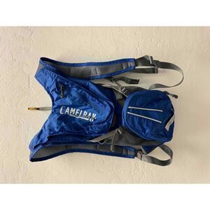 CamelBak Blue Rogue Hydration Pack Backpack With External‎ Pockets Zip Closure